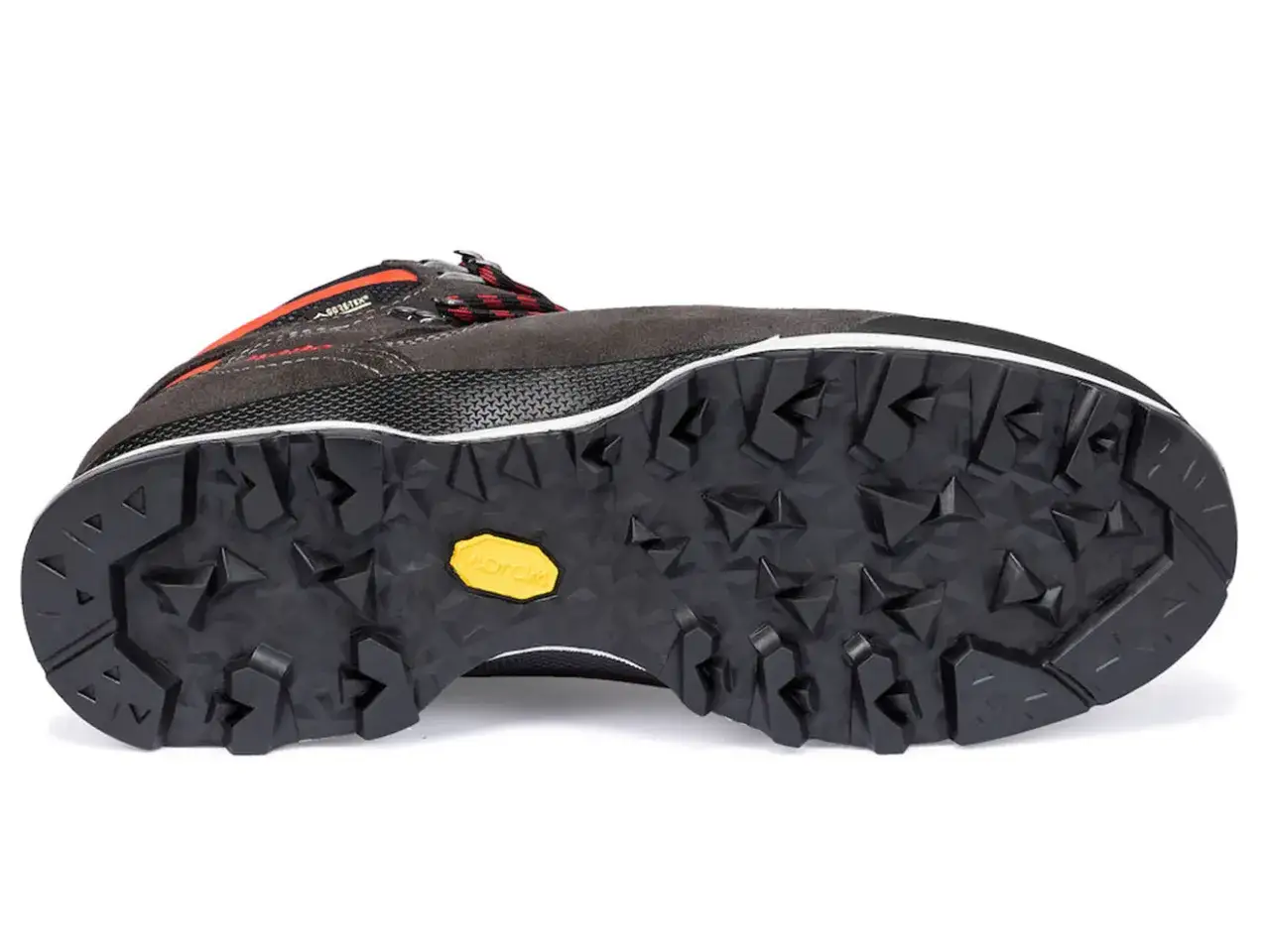 A rugged hiking shoe with a deep lugged Vibram sole for superior grip. This Gore-Tex boot is ready for any trail.